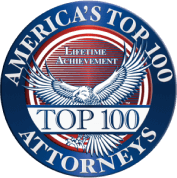 america top 100 attorney badge