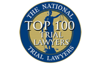 The National Trial Lawyers Association top 100 logo