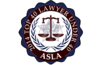 Arizona Top 40 Lawyers Under 40 Years Old logo